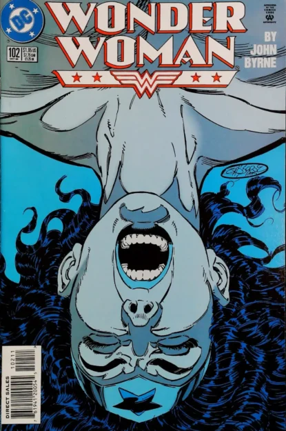 WONDER WOMAN (1987) #102 - DC Comics - lecubeacomics.com Couverture de WONDER WOMAN (1987) #102 - par John Byrne - lecubeacomics.com
