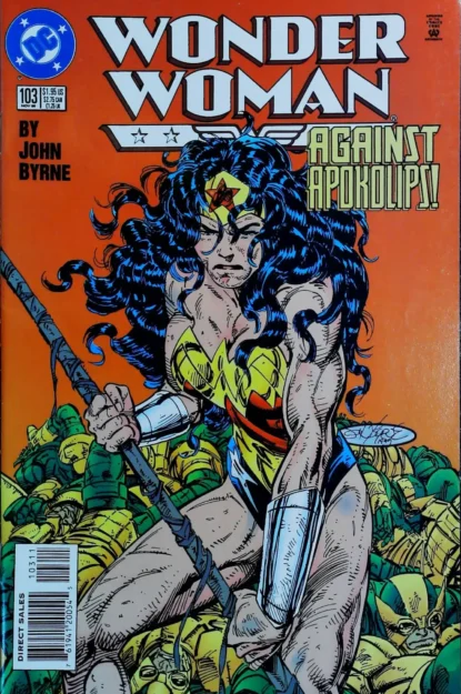 WONDER WOMAN (1987) #103 - DC Comics - lecubeacomics.com Couverture de WONDER WOMAN (1987) #103 - par John Byrne - lecubeacomics.com