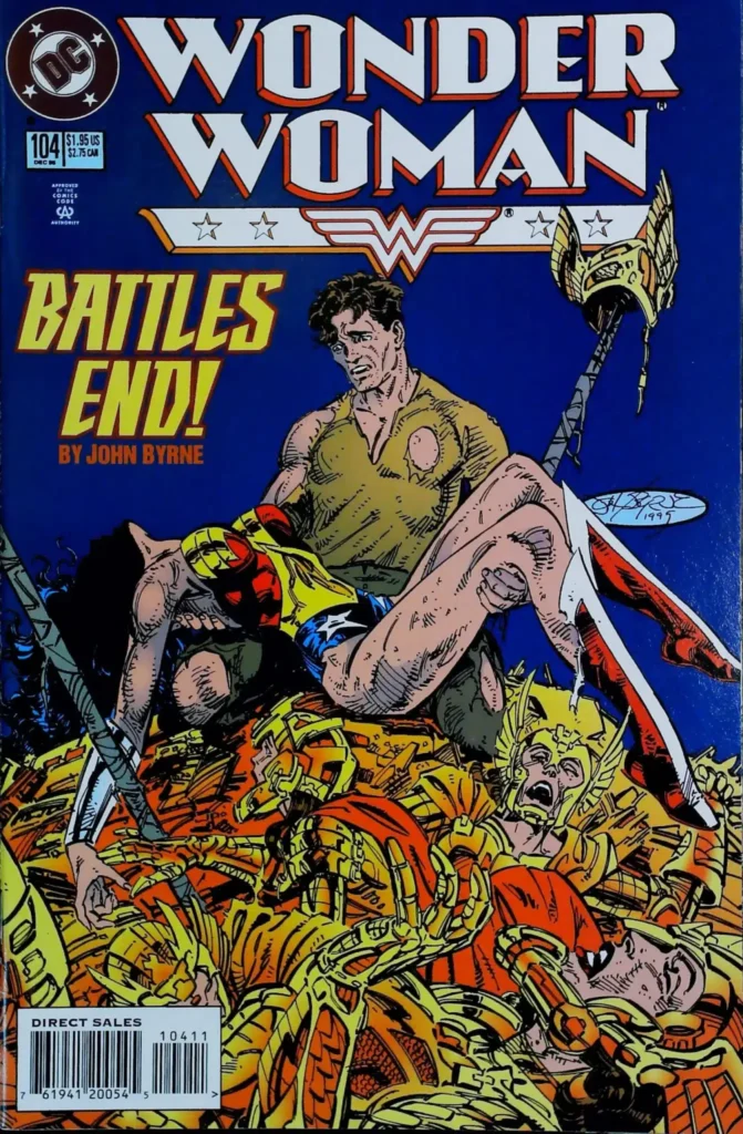 Wonder Woman #104, vue de l'exemplaire