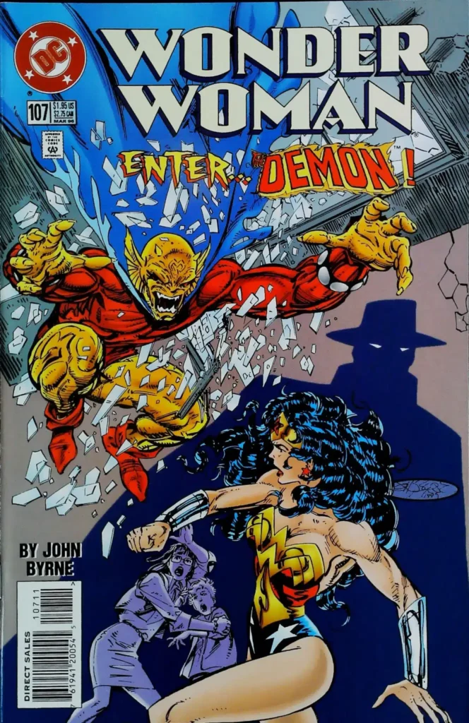 Wonder Woman #107, vue de l'exemplaire