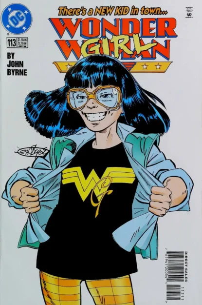 WONDER WOMAN (1987) #113 - DC Comics - lecubeacomics.com Couverture de WONDER WOMAN (1987) #113 - par John Byrne - lecubeacomics.com