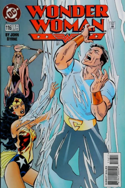 WONDER WOMAN (1987) #116 - DC Comics - lecubeacomics.com Couverture de WONDER WOMAN (1987) #116 - par John Byrne - lecubeacomics.com