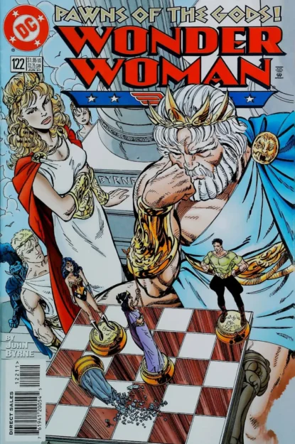 WONDER WOMAN (1987) #122 - DC Comics - lecubeacomics.com Couverture de WONDER WOMAN (1987) #122 - par John Byrne - lecubeacomics.com