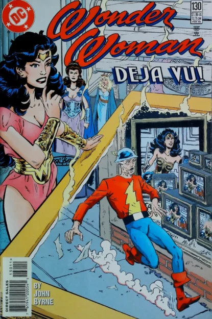 WONDER WOMAN (1987) #130 - DC Comics - lecubeacomics.com Couverture de WONDER WOMAN (1987) #130 - par John Byrne - lecubeacomics.com
