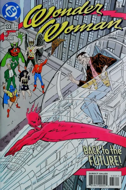 WONDER WOMAN (1987) #133 - DC Comics - lecubeacomics.com Couverture de WONDER WOMAN (1987) #133 - par John Byrne - lecubeacomics.com