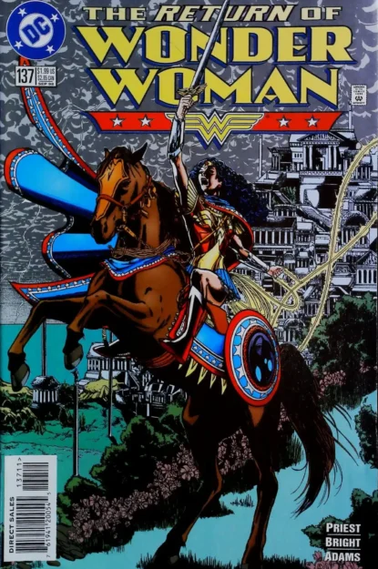 WONDER WOMAN (1987) #137 - DC Comics - lecubeacomics.com Couverture de WONDER WOMAN (1987) #137 - par Phil Jimenez - lecubeacomics.com