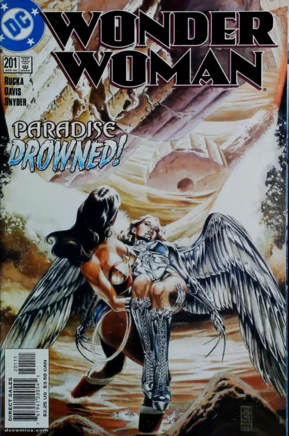 WONDER WOMAN (1987) #201 - DC Comics - lecubeacomics.com Couverture de WONDER WOMAN (1987) #201 - par J.G. Jones - lecubeacomics.com