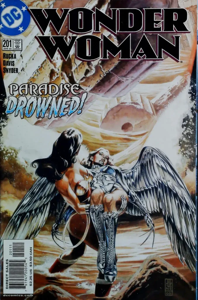 Wonder Woman #201, vue de l'exemplaire