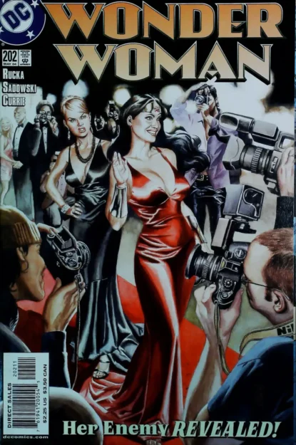 WONDER WOMAN (1987) #202 - DC Comics - lecubeacomics.com Couverture de WONDER WOMAN (1987) #202 - par J.G. Jones - lecubeacomics.com