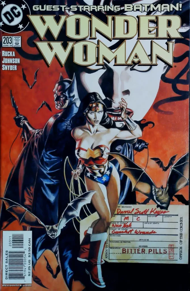 Wonder Woman #203, vue de l'exemplaire