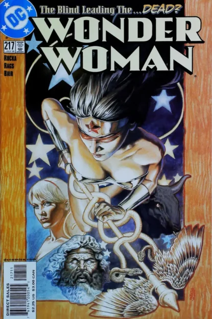 WONDER WOMAN (1987) #217 - DC Comics - lecubeacomics.com Couverture de WONDER WOMAN (1987) #217 - par J.G. Jones - lecubeacomics.com