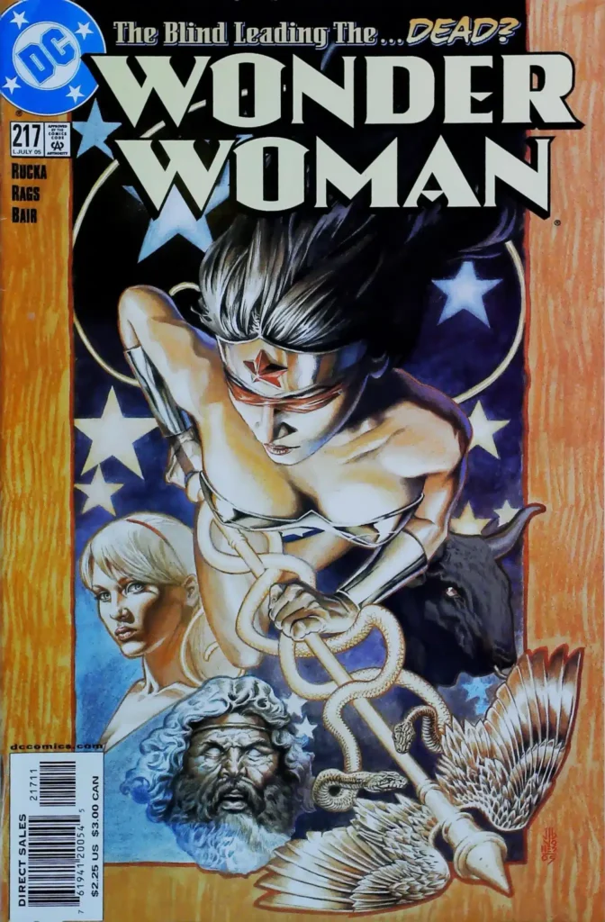 Wonder Woman #217, vue de l'exemplaire