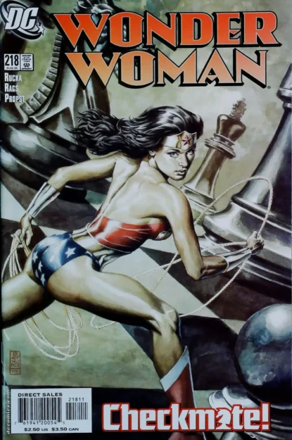 WONDER WOMAN (1987) #218 - DC Comics - lecubeacomics.com Couverture de WONDER WOMAN (1987) #218 - par J.G. Jones - lecubeacomics.com