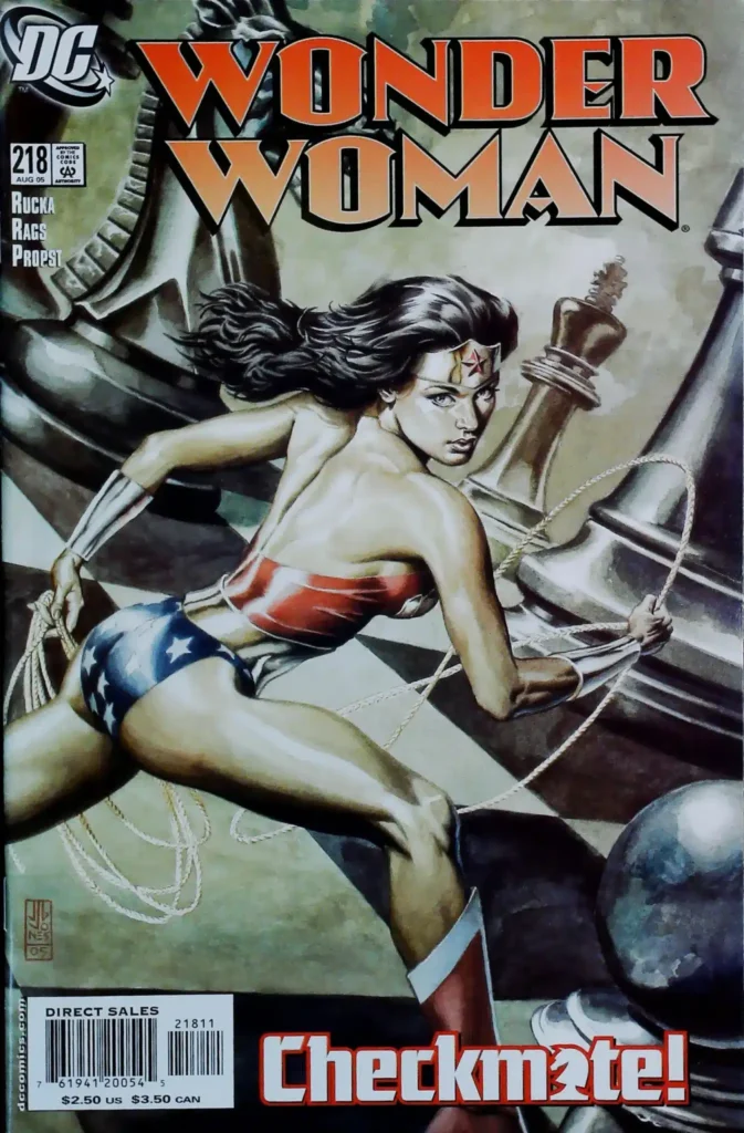 Wonder Woman #218, vue de l'exemplaire