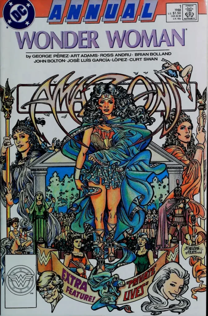 Wonder Woman Annual #1, vue de l'exemplaire