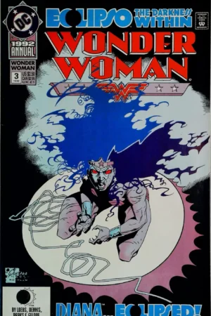 Couverture de WONDER WOMAN ANNUAL (1989) #3 - par Joe Quesada - lecubeacomics.com