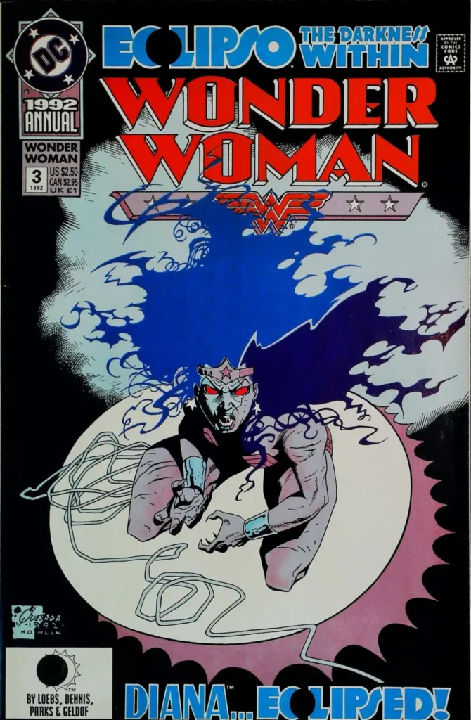 Wonder Woman Annual #3, vue de l'exemplaire