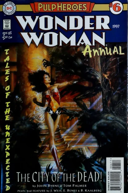 WONDER WOMAN ANNUAL (1989) #6 - DC Comics - lecubeacomics.com Couverture de WONDER WOMAN ANNUAL (1989) #6 - par Douglas Beekman - lecubeacomics.com