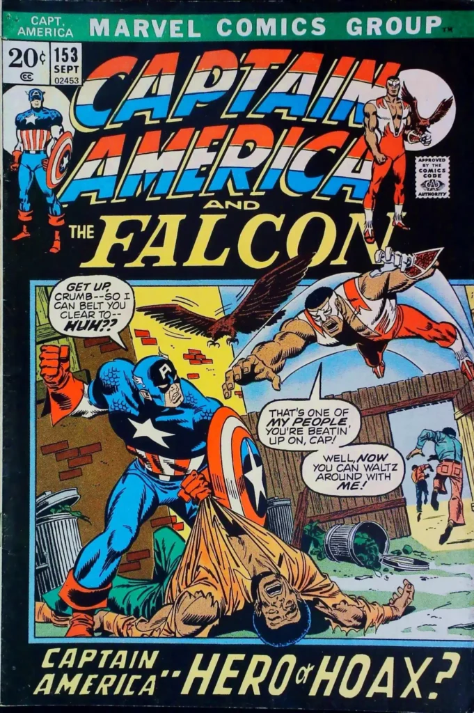 Captain America #153, exemplaire VG 4.0, recto