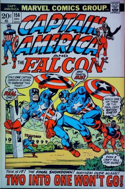 CAPTAIN AMERICA (1968) #156 - Marvel - lecubeacomics.com Couverture de CAPTAIN AMERICA (1968) #156 - par Dave Cockrum - lecubeacomics.com