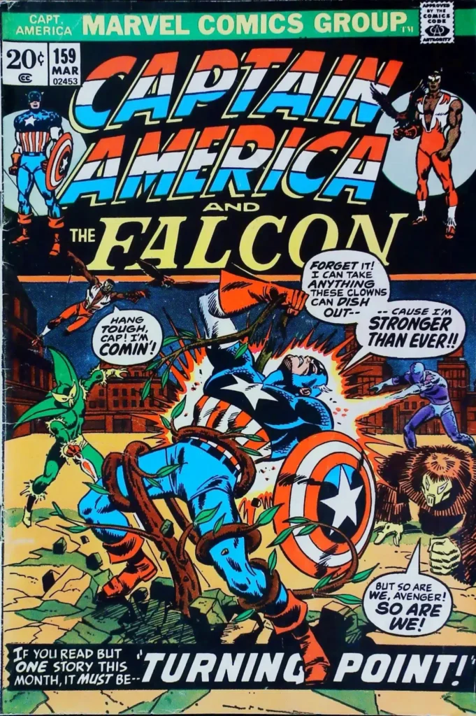 Captain America #158, vue de l'exemplaire