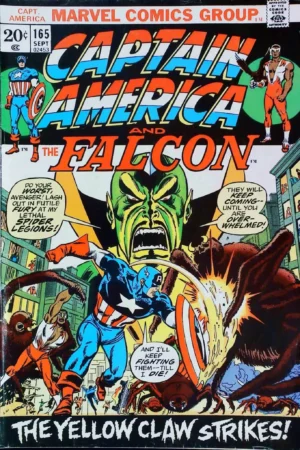 Couverture de CAPTAIN AMERICA (1968) #161 - par John Verpoorten - lecubeacomics.com