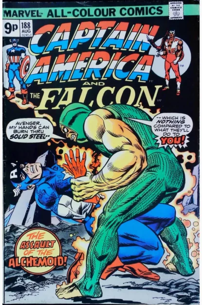 CAPTAIN AMERICA (1968) #188 - Marvel - lecubeacomics.com Couverture de CAPTAIN AMERICA (1968) #188 - par Gaspar Saladino - lecubeacomics.com