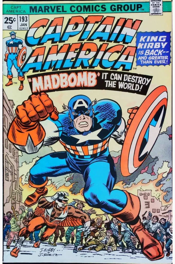 Captain America #193, exemplaire FN/VF 7.0, recto