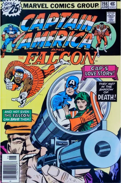 CAPTAIN AMERICA (1968) #198 - Marvel - lecubeacomics.com Couverture de CAPTAIN AMERICA (1968) #198 - par Frank Giacoia - lecubeacomics.com