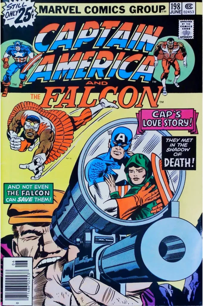 Captain America #198, exemplaire FN 6.0, recto