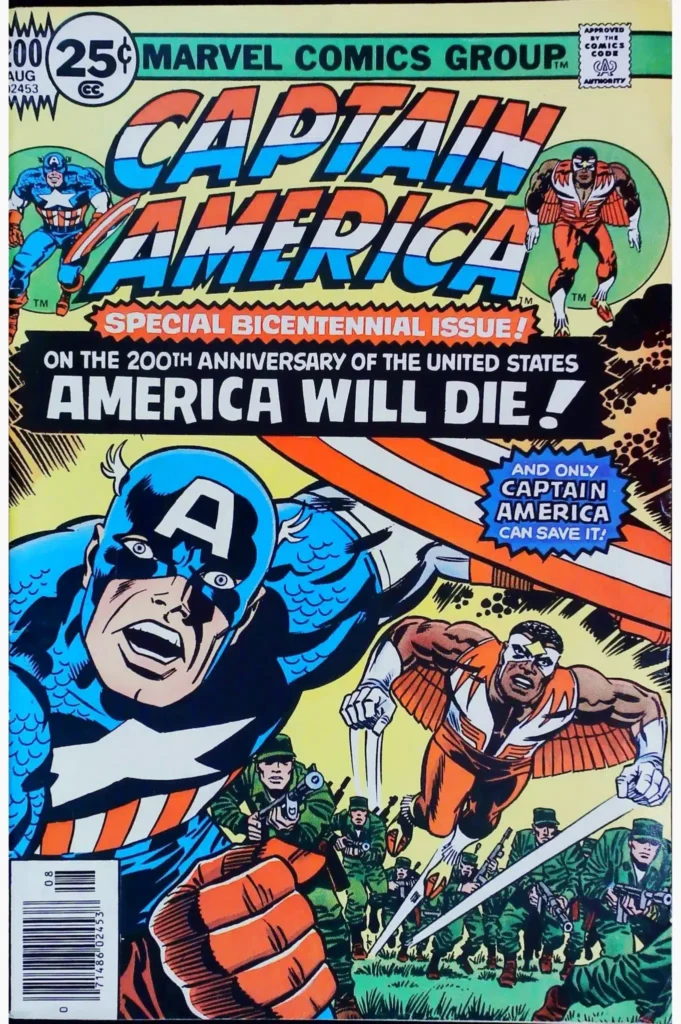 Captain America #200, vue de l'exemplaire