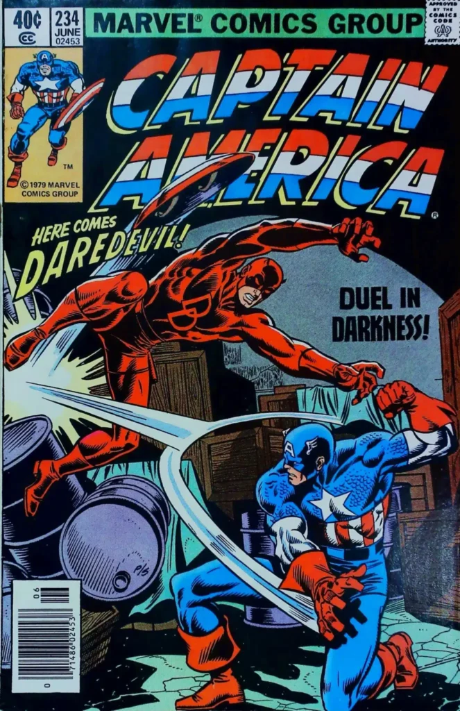 Captain America #234, vue de l'exemplaire
