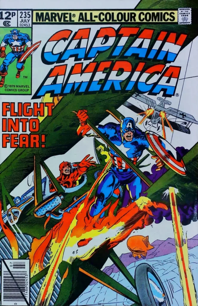 Captain America #235, vue de l'exemplaire