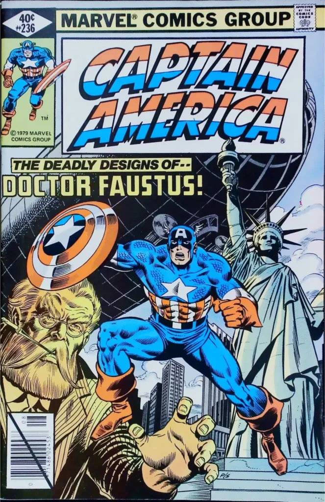 Captain America #236, vue de l'exemplaire