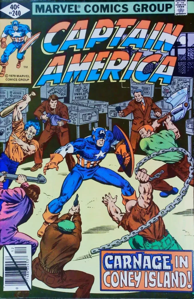 Captain America #240, vue de l'exemplaire
