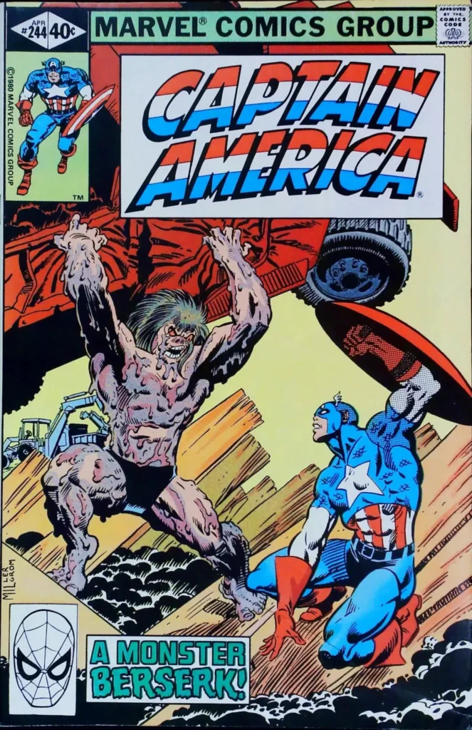 Captain America #244, vue de l'exemplaire