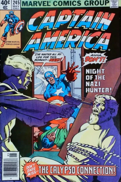 CAPTAIN AMERICA (1968) #245 - Marvel - lecubeacomics.com Couverture de CAPTAIN AMERICA (1968) #245 - par Frank Miller - lecubeacomics.com