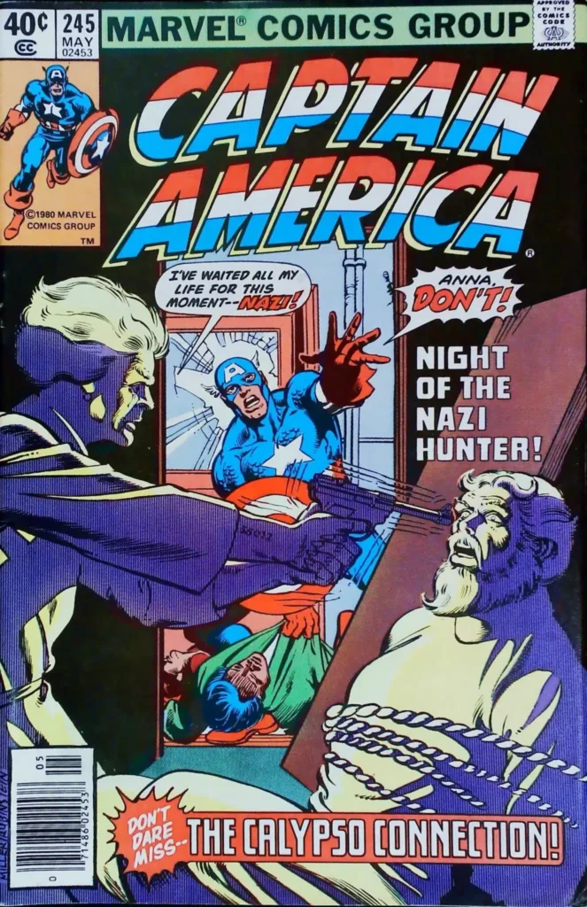Captain America #245, exemplaire VF 8.0, recto