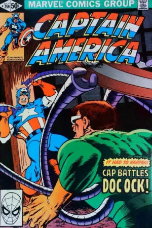 Couverture de CAPTAIN AMERICA (1968) #259 - par Irving Watanabe - lecubeacomics.com
