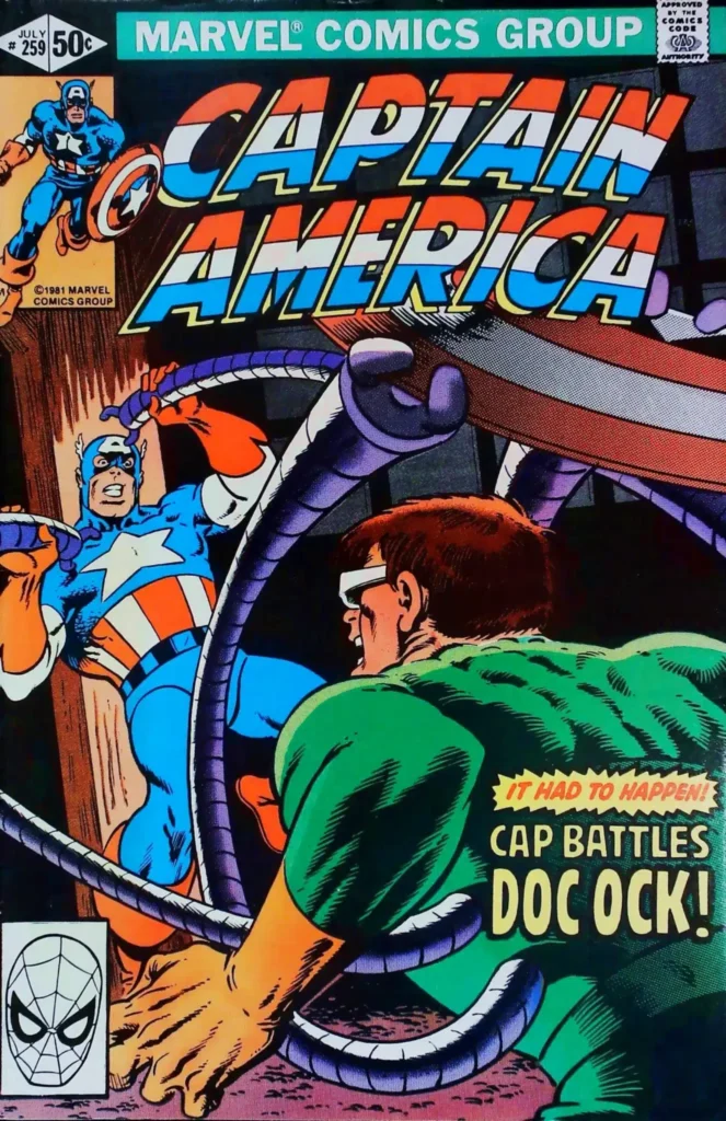 Captain America #259, vue de l'exemplaire