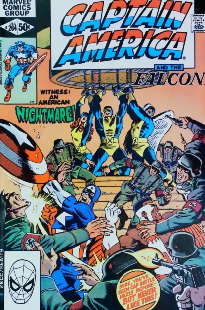 CAPTAIN AMERICA (1968) #264 - Marvel - lecubeacomics.com Couverture de CAPTAIN AMERICA (1968) #264 - par John Beatty - lecubeacomics.com