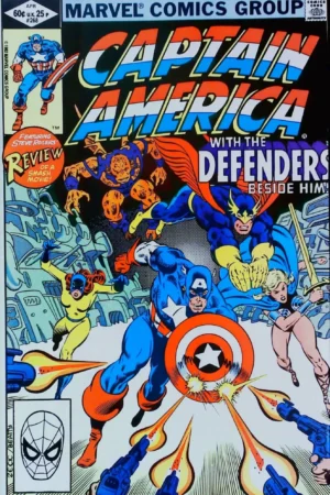 Couverture de CAPTAIN AMERICA (1968) #268 - par John Beatty - lecubeacomics.com