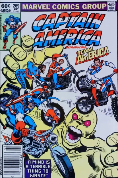 CAPTAIN AMERICA (1968) #269 - Marvel - lecubeacomics.com Couverture de CAPTAIN AMERICA (1968) #269 - par John Beatty - lecubeacomics.com