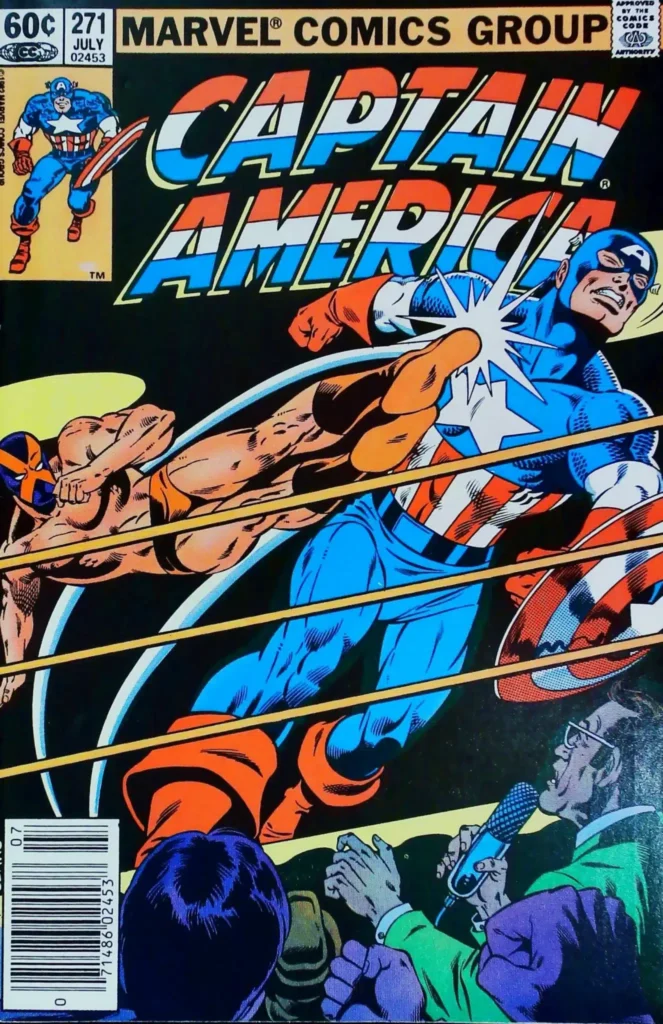 Captain America #271, vue de l'exemplaire
