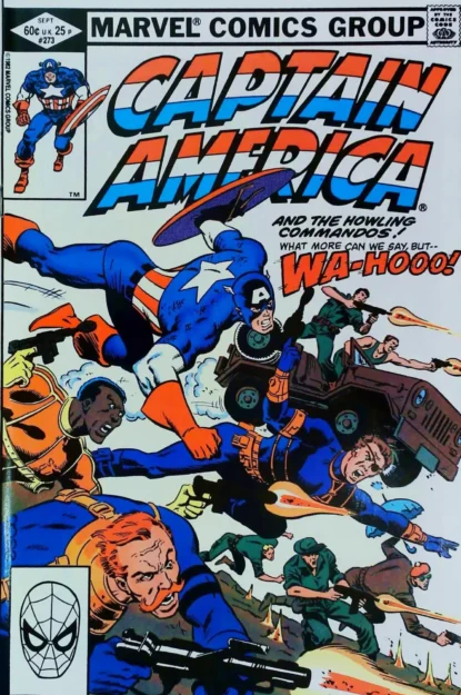 CAPTAIN AMERICA (1968) #273 - Marvel - lecubeacomics.com Couverture de CAPTAIN AMERICA (1968) #273 - par Mike Zeck - lecubeacomics.com