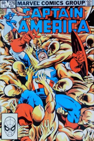 Couverture de CAPTAIN AMERICA (1968) #276 - par John Beatty - lecubeacomics.com