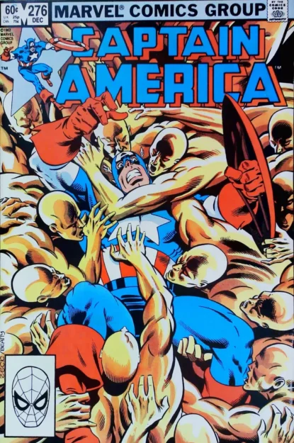 Couverture de CAPTAIN AMERICA (1968) #276 - par John Beatty - lecubeacomics.com