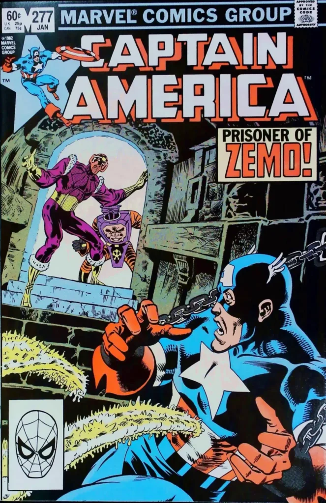 Captain America #277, vue de l'exemplaire