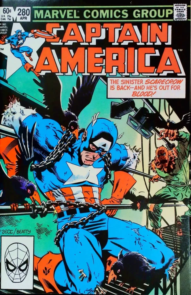 Captain America #280, vue de l'exemplaire