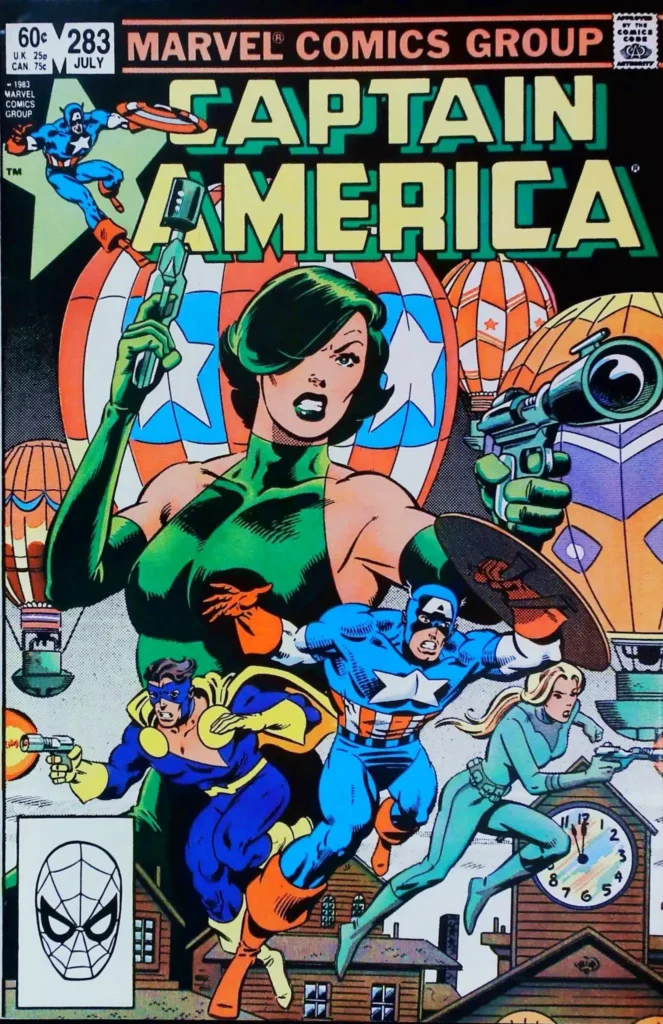 Captain America #283, vue de l'exemplaire